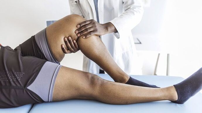 Massage improves the condition of the knee in certain pathologies