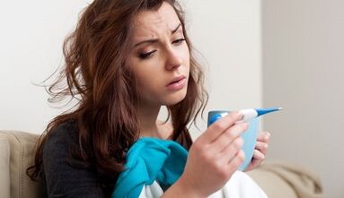 A manifestation of cervical osteochondrosis in women