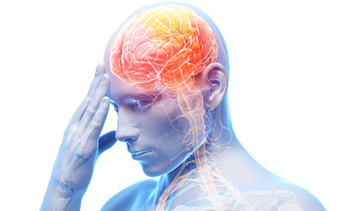 a tumor in the head as a cause of lower back pain
